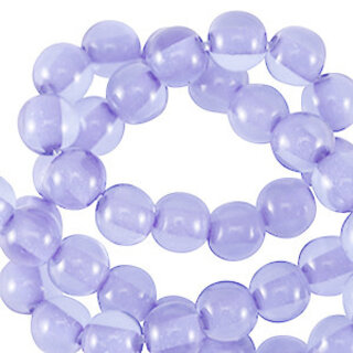 Polaris kralen rond 8 mm Cristallo Victorian purple 30st