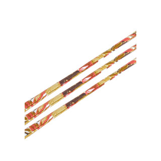 Stoffen band 8mm breed, ± 3mm dik 3 meter