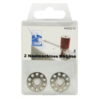 MMJZ Naaimachine spoelen metaal 2 spoeltjes