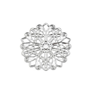 Metalen hangers/tussenzetsels filigraan 45mm