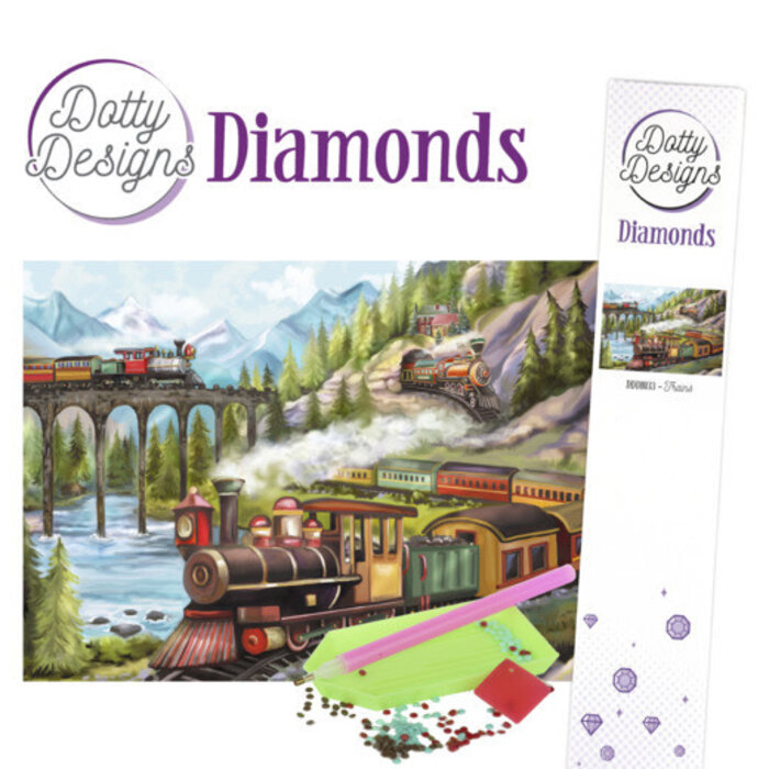 Dotty design diamond dotz