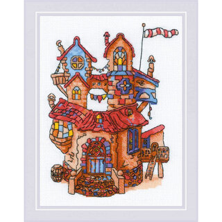Borduurpakket Fairytale House - RIOLIS