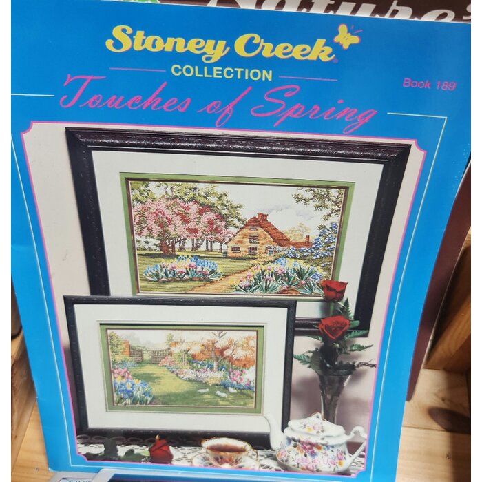 Stoney creek borduur patroon boekje touch of spring