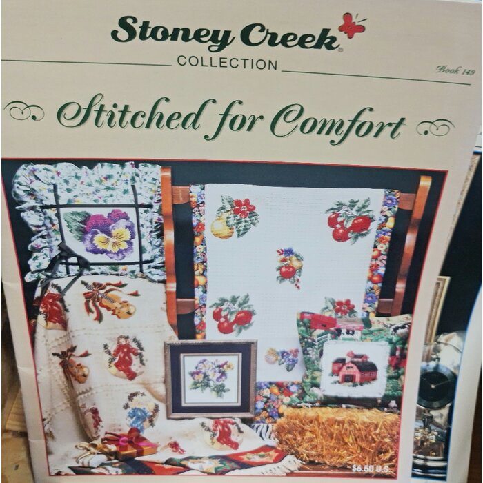 Stoney creek borduur patroon boekje stitched for comfort
