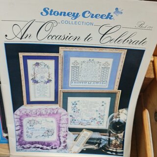 Stoney creek borduur patroon boekje an occasion to celebrate