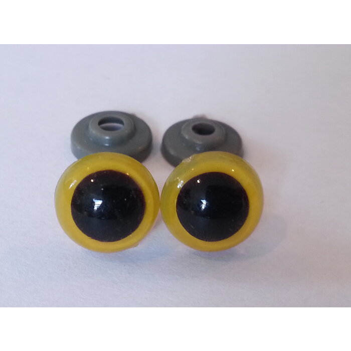 Ogen geel 10mm