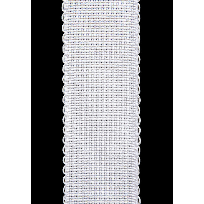Aida band 50mm wit (per meter)