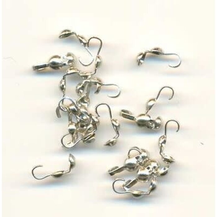 Zakje kalotjes (20) Zilver