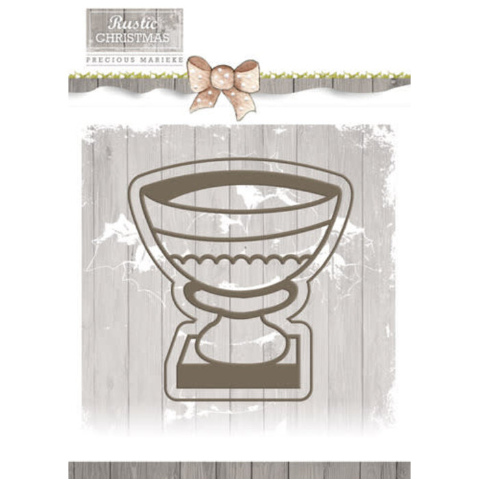 Precious marieke rustic christmas vase Stone vase