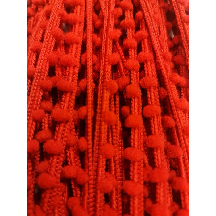 Mini balletjes bolletjes band 10mm per meter