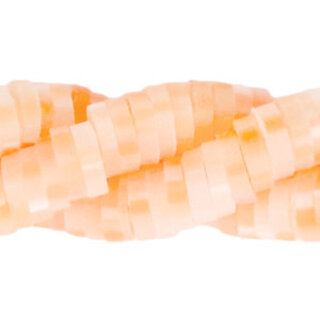 Katsuki kralen 4mm Fresh salmon orange 40cm streng