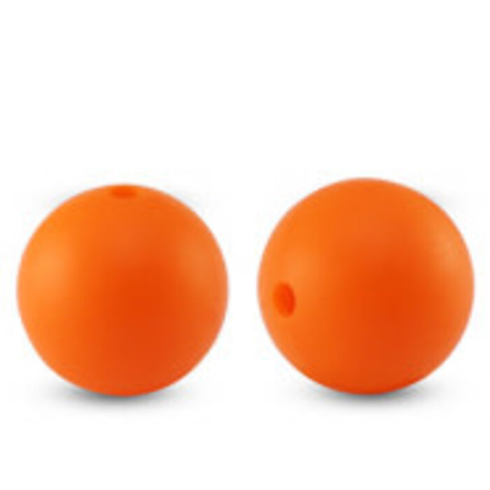 Siliconen kralen 15mm rond