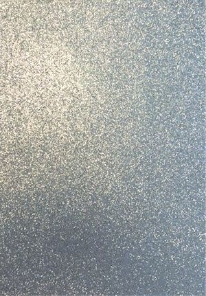 5x EVA Foam GLITTER 22x30 cm zilver