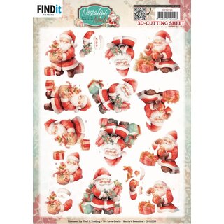 3D Cutting Sheets - Berries Beauties -Nostalgic Noel - Nostalgic Presents