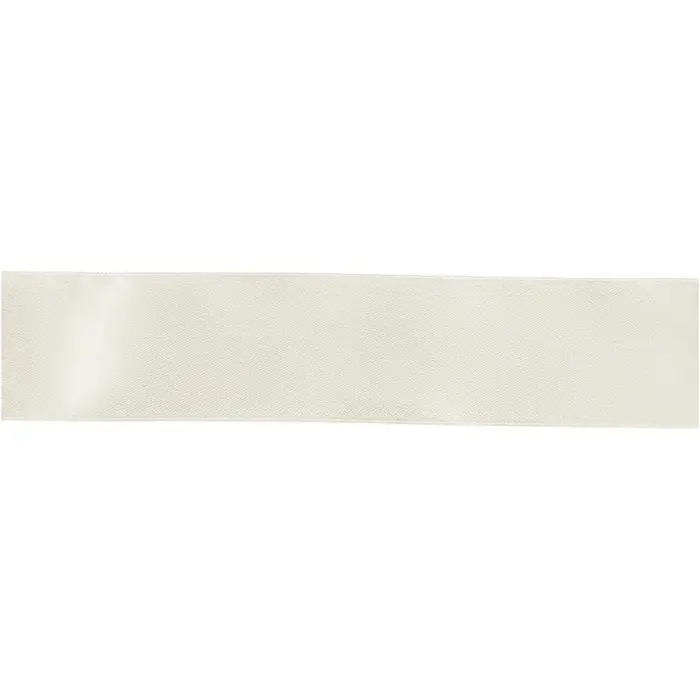 Satijnlint 38 mm Crème per meter