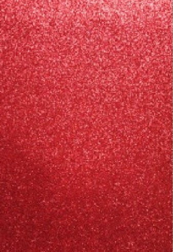 5x EVA Foam GLITTER 22x30 cm rood
