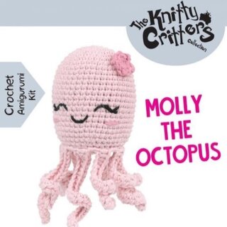 Crochet Kit - Pouch Pals - Molly the Octopus