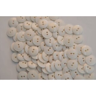 Creme witte 2 gaats knoop 20mm