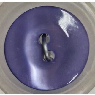 Knoop glans lila 14mm 2 gaats