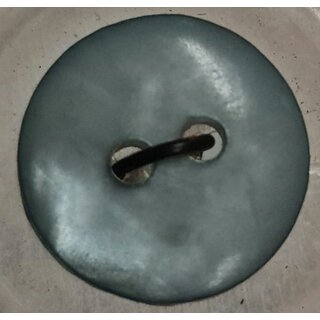 Knoop jade groen glans 12mm 2 gaats