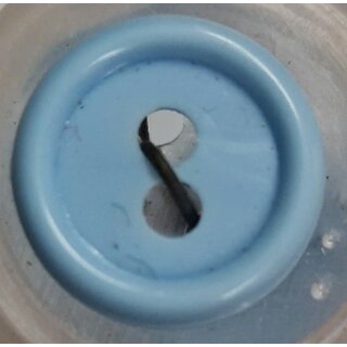 Knopen baby blauw 10mm 2 gaats