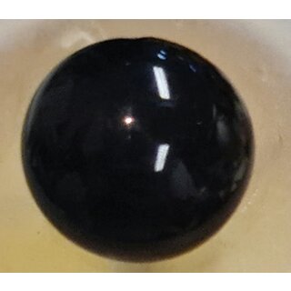 Knopen zwart halfrond 8mm poppen beren knopen mini