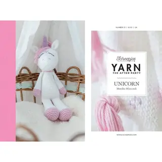 YARN The After Party nr.31 Unicorn UK patroon boekje