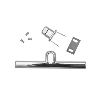Tassen sluiting Rotary closure nickel plated, 100 x 26mm