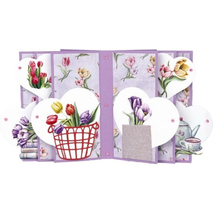 Dies - Amy Design - Tulip Dreams - Tulip Basket snijmal