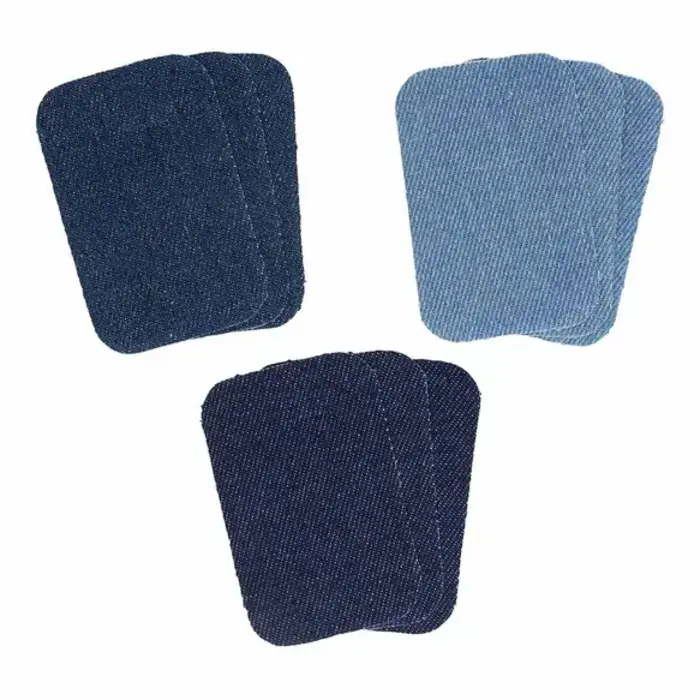 Milward Verstelstuk opstrijkbaar jeans assort. 7,5x5cm