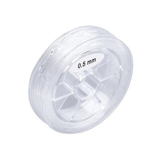 Elastisch nylondraad 0.5mm elastiek