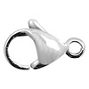 Roestvrij stalen (RVS) Stainless steel onderdelen karabijnslot 13mm Antiek zilver 20st