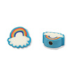 Polymeer kralen rainbow 10mm