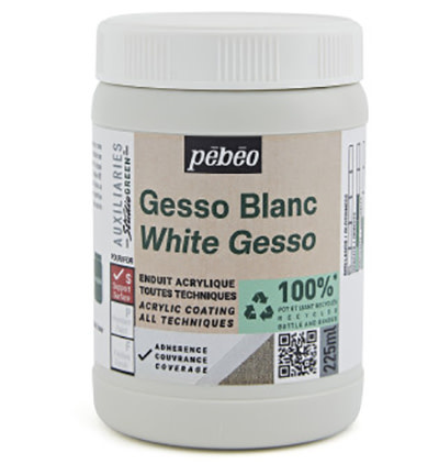 White Gesso, 225ml pebeo wit