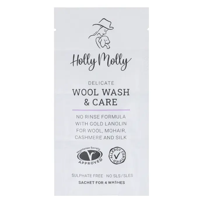 Holly Molly Delicaat wol wasmiddel monster 20ml - 1st