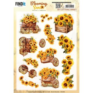 3D knipvel - berries beauties - blooming sun - cartwheel