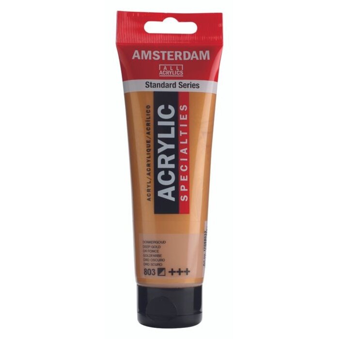 Amsterdam • Acrylverf Tube 120ml donkergoud