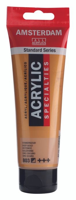 Amsterdam • Acrylverf Tube 120ml donkergoud
