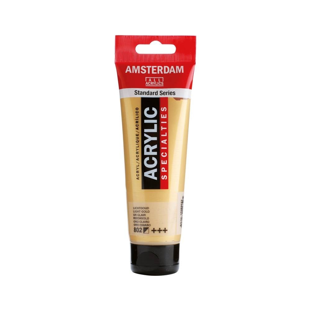 Amsterdam • Acrylverf Tube 120ml licht goud