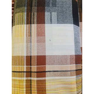 Stof flanel overhemden 1.40 breed per meter