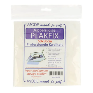 Plakfix dubbelzijdig medium 50x50cm