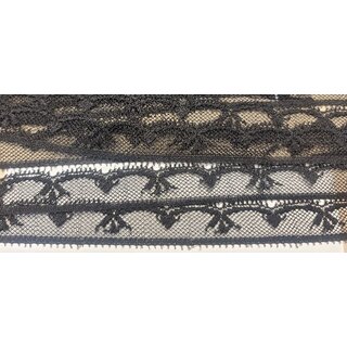 Kant zwart 18mm per meter (elastisch)