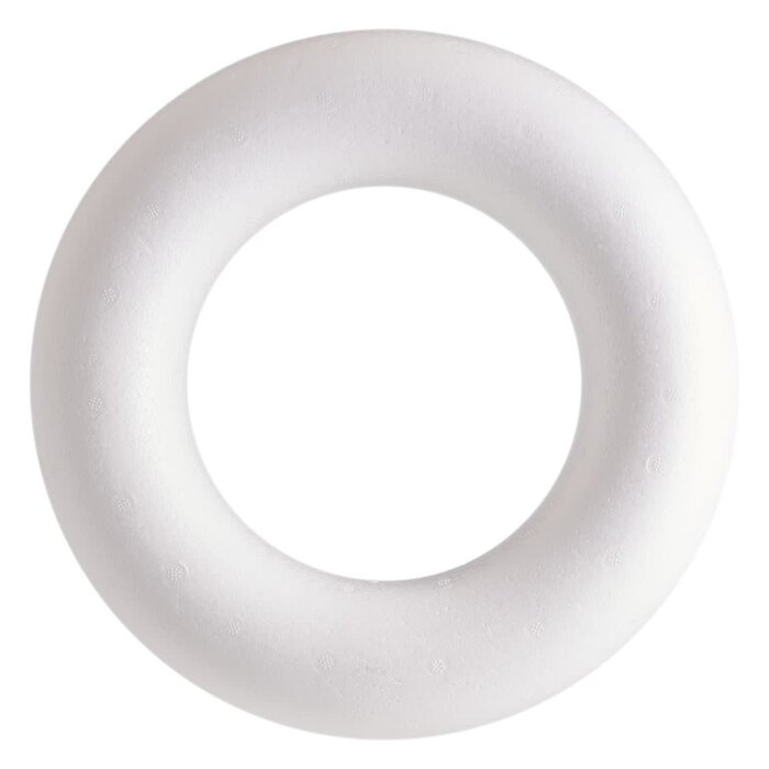 Styropor ring 25cm rond
