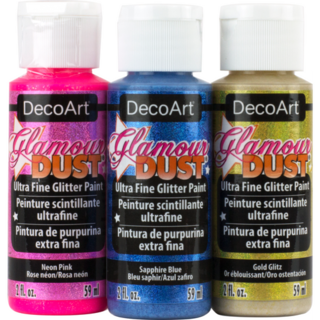 Ultra fine glitter paint glamour dust deco art 59ml