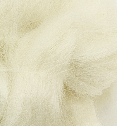 German merino lontwol extra dun 50gr wit stafil