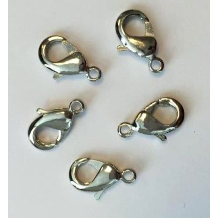 Karabijn premium quality 12mm platinum 5st in zakje