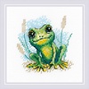 Borduurpakket Little Frog - RIOLIS