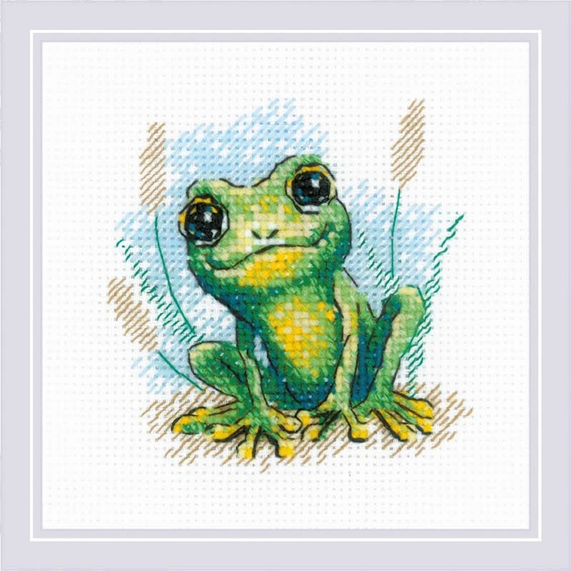 Borduurpakket Little Frog - RIOLIS