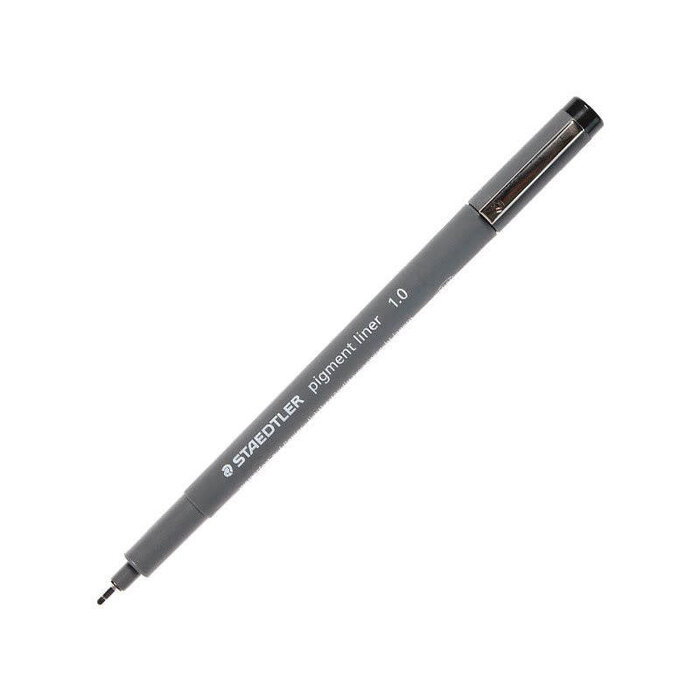 Pigment Fineliner 1,0 Mm Zwart