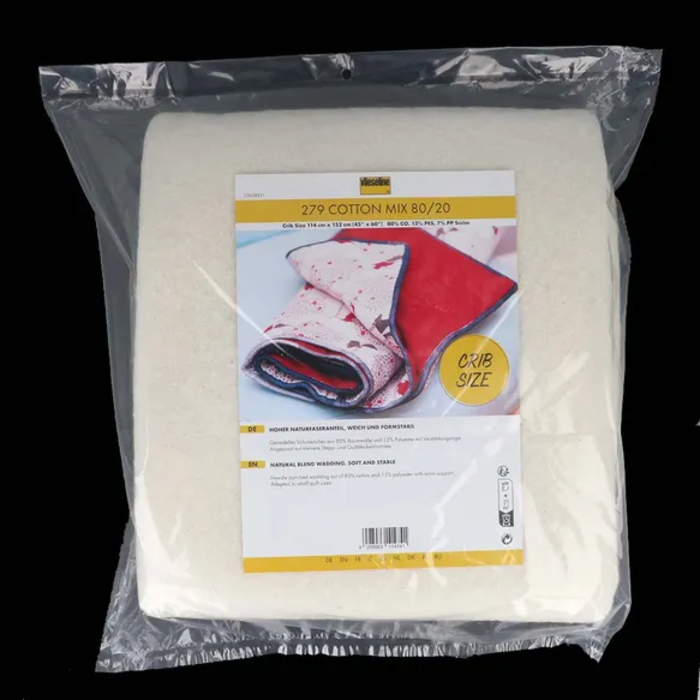 Vlieseline Volumevlies 279 Natural Mix 80-20 rol-zak - 1st